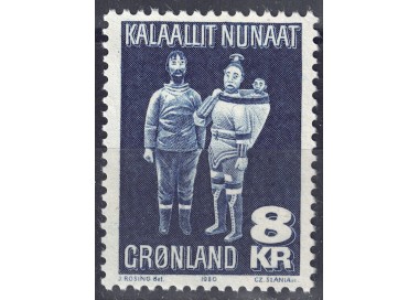 GROENLANDIA 1980 Artigianato locale MNH**