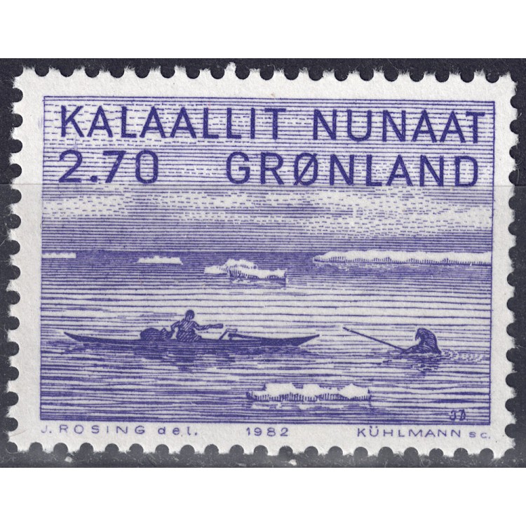 GREENLAND 1982 Greenlandic artists (Jacob Danielsen) MNH**