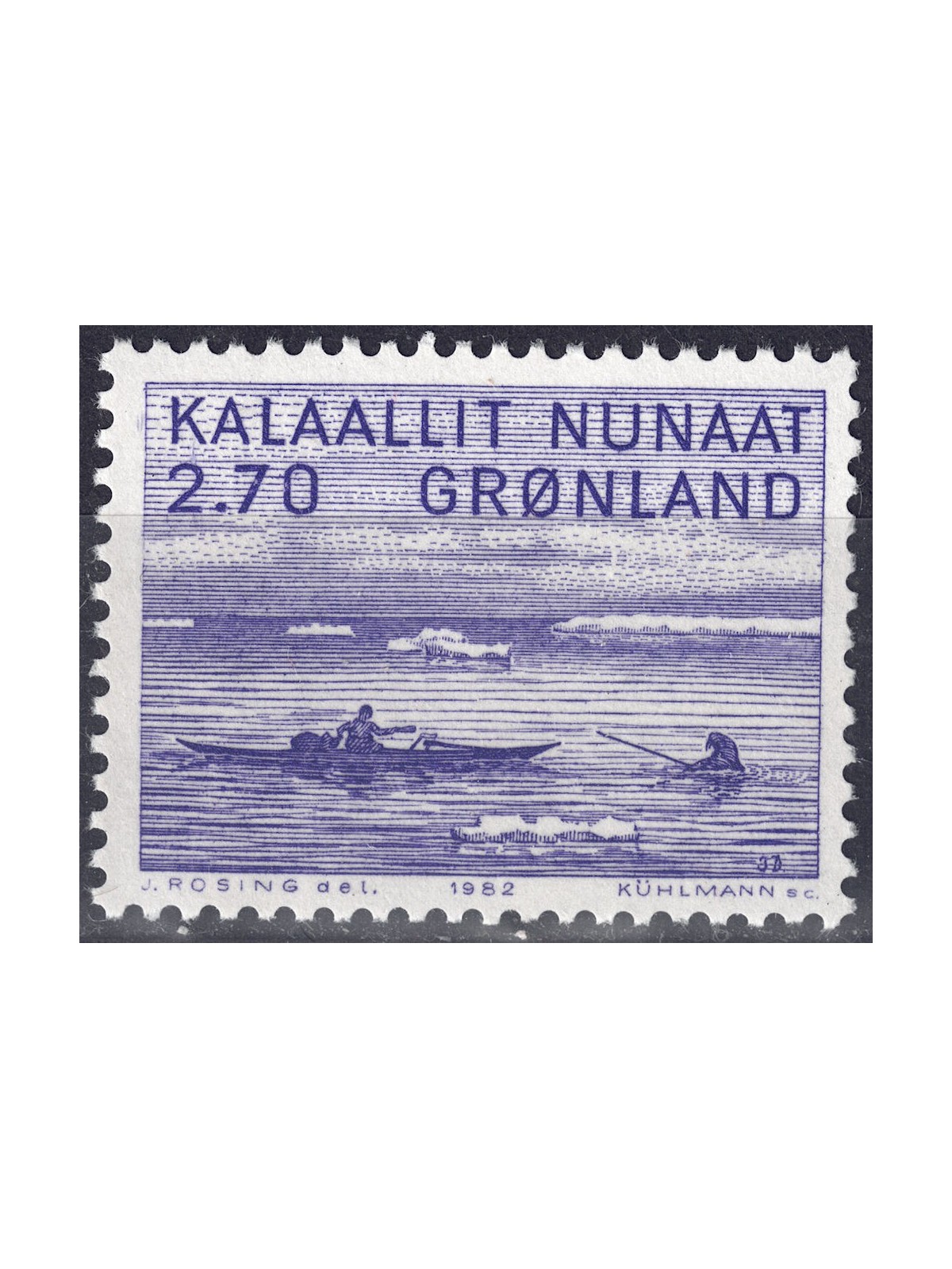 GREENLAND 1982 Greenlandic artists (Jacob Danielsen) MNH**