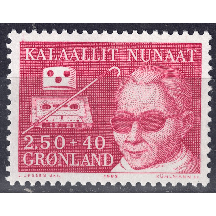 GREENLAND 1983 Pro handicapped MNH**