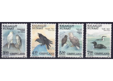 GROENLANDIA 1988 Fauna locale (2ª serie) 4v MNH**