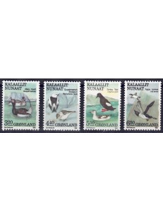 GROENLANDIA 1989 Fauna locale (3ª serie) 4v MNH**
