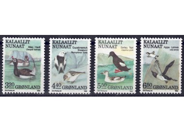 GREENLAND 1989 Local fauna (3rd series) 4v MNH**