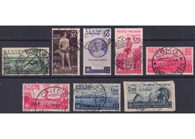 ITALY KINGDOM 1936 Bimillenary Horace 8v us ©