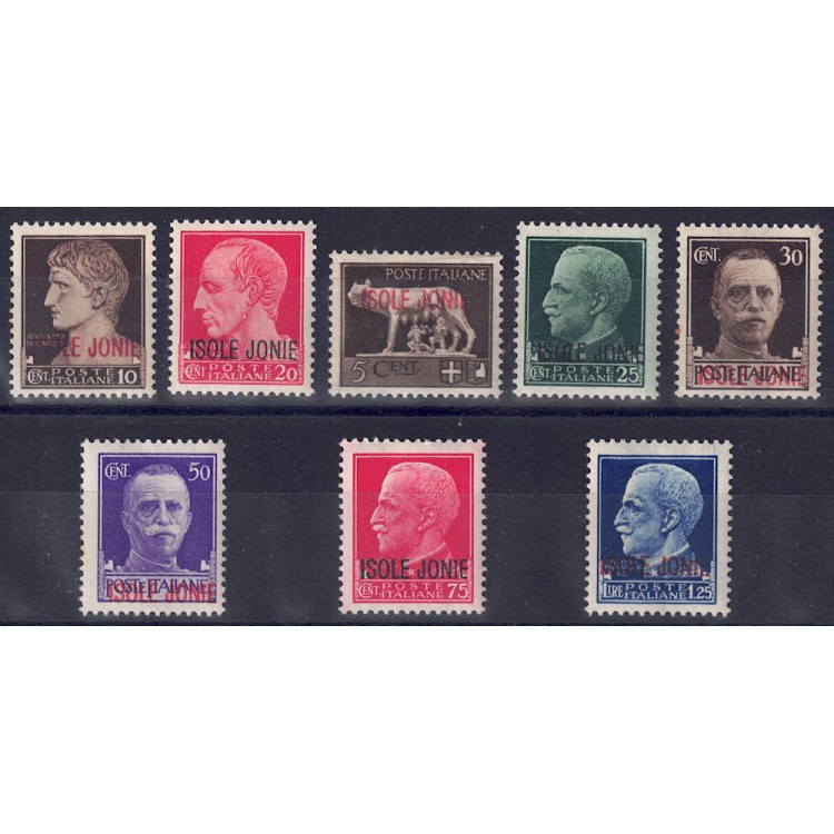 ISOLE JONIE 1941 Imperiale soprastampata 8v MNH**