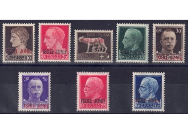 ISOLE JONIE 1941 Imperiale soprastampata 8v MNH**