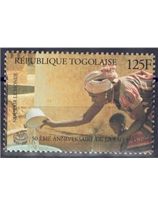 TOGO 1995 Anniversario FAO MNH**