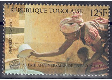 TOGO 1995 Anniversary FAO MNH**