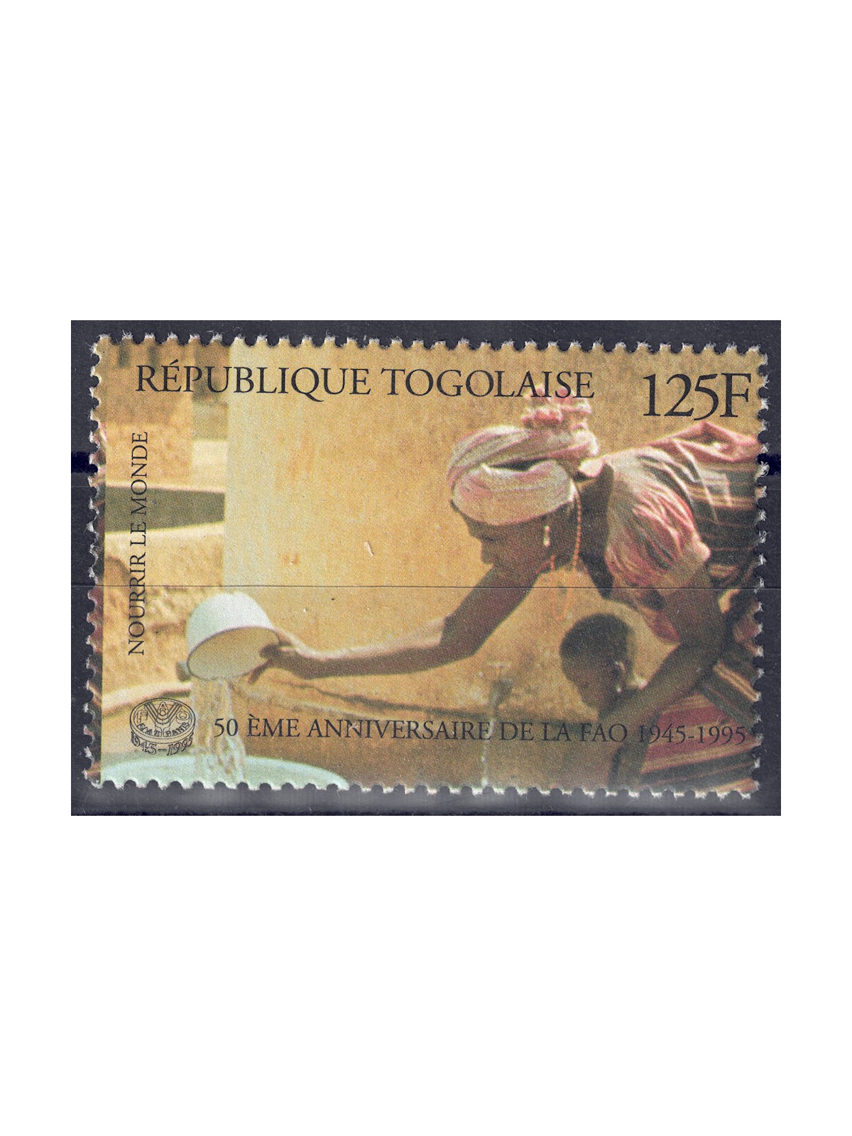 TOGO 1995 Anniversary FAO MNH**