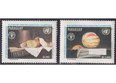 PARAGUAY 1995 Anniversary FAO 2v MNH**