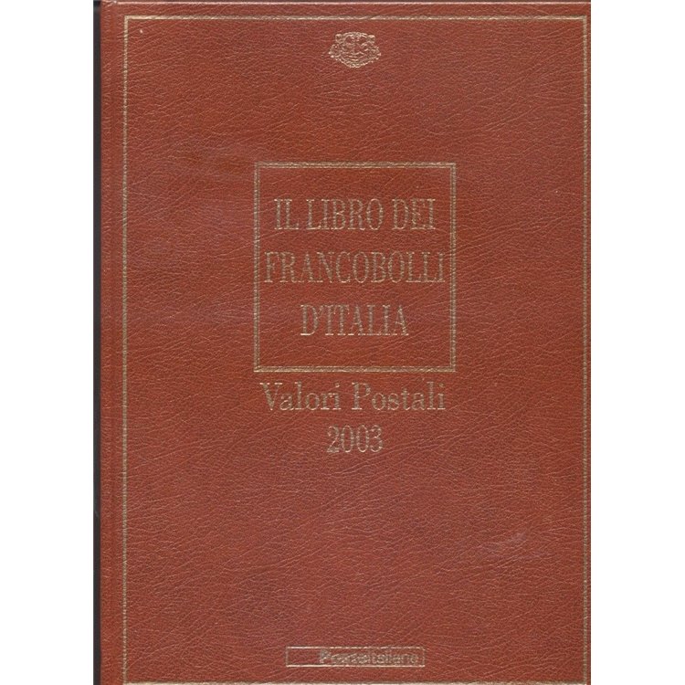 ITALIA 2003 Buca delle Lettere, il libro dei francobolli