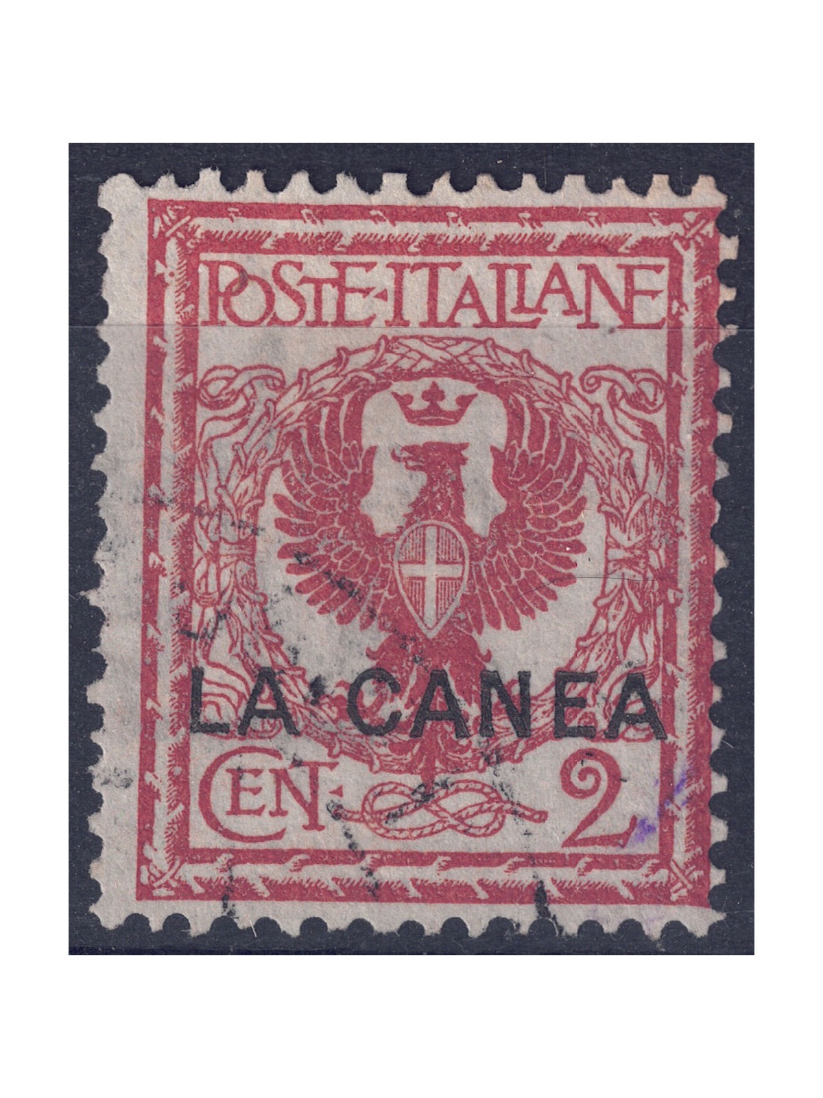 CRETE (CANEA) 1906 Ordinary series (2c red brown) us