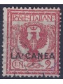 CRETA (LA CANEA) 1906 Serie ordinaria (2c rosso bruno) us