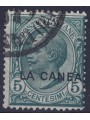 CRETA (LA CANEA) 1907-12 Serie ordinaria (5c verde) us