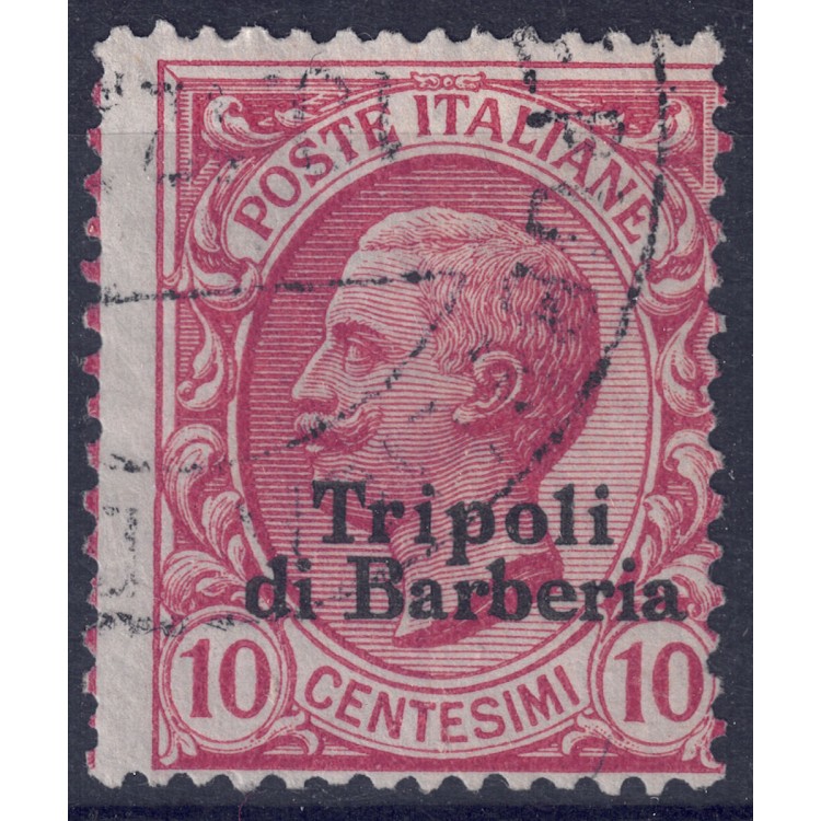 LEVANTE (TRIPOLI DI BARBERIA) 1909 Effigy 10c pink us