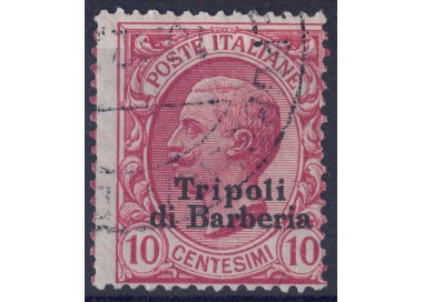 LEVANTE (TRIPOLI DI BARBERIA) 1909 Effigy 10c pink us