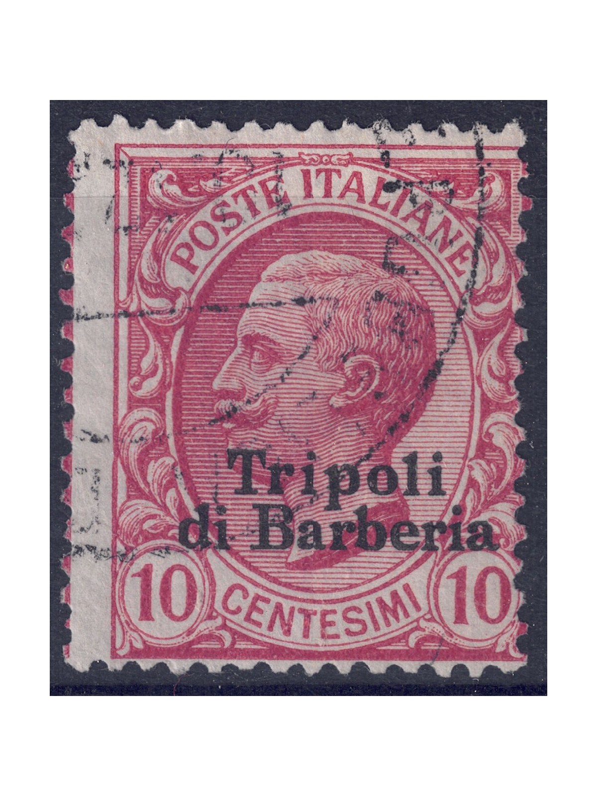LEVANTE (TRIPOLI DI BARBERIA) 1909 Effigy 10c pink us