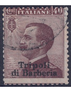 LEVANTE (TRIPOLI DI BARBERIA) 1909 Effigy 40c brown us