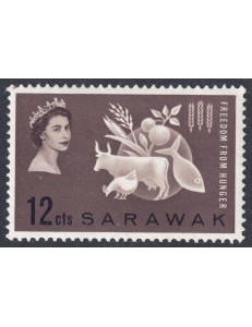 MALAYSIA 1963 (Sarawak) Campaign against hunger MNH**