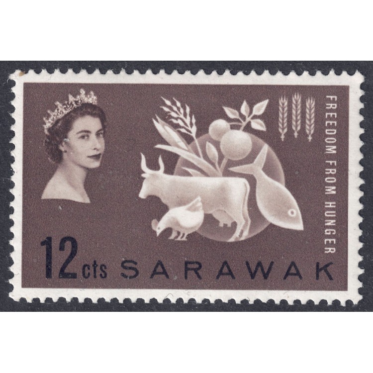 MALAYSIA 1963 (Sarawak) Campaign against hunger MNH**