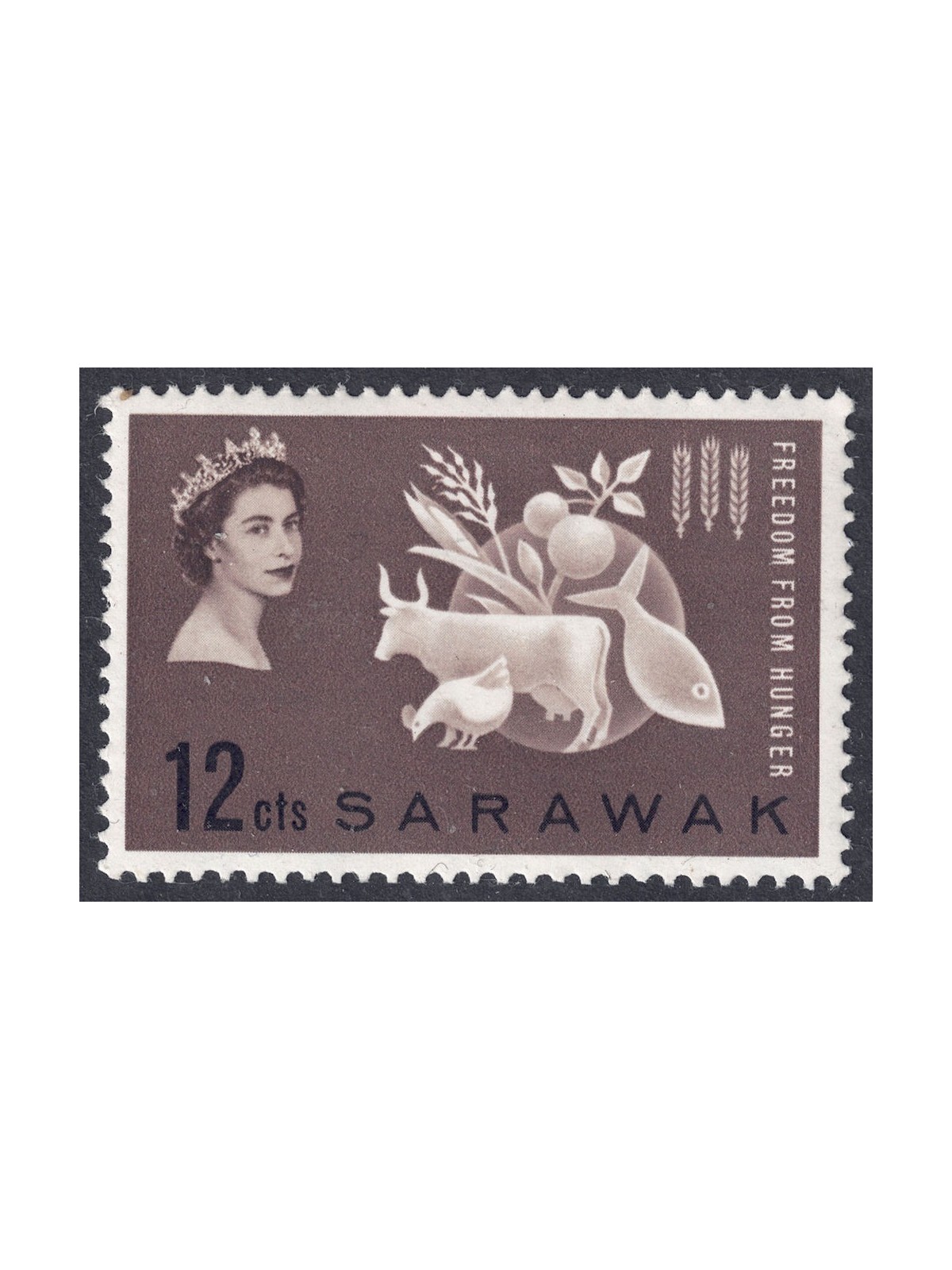 MALAYSIA 1963 (Sarawak) Campaign against hunger MNH**
