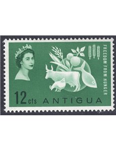 ANTIGUA 1963 Campaign against hunger MNH**