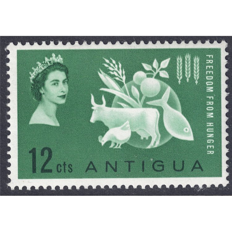ANTIGUA 1963 Campaign against hunger MNH**