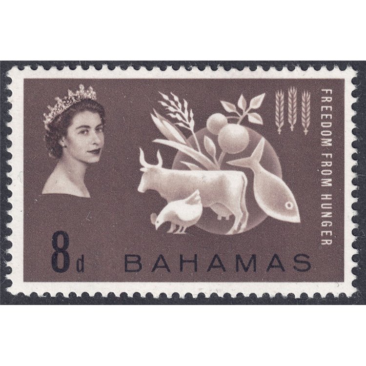 BAHAMAS 1963 Campagna contro la fame MNH**