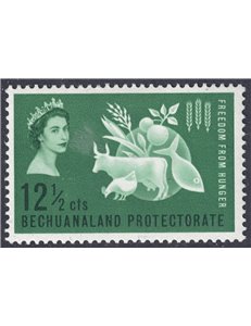 BECHUANALAND 1963 Campagna contro la fame MNH**