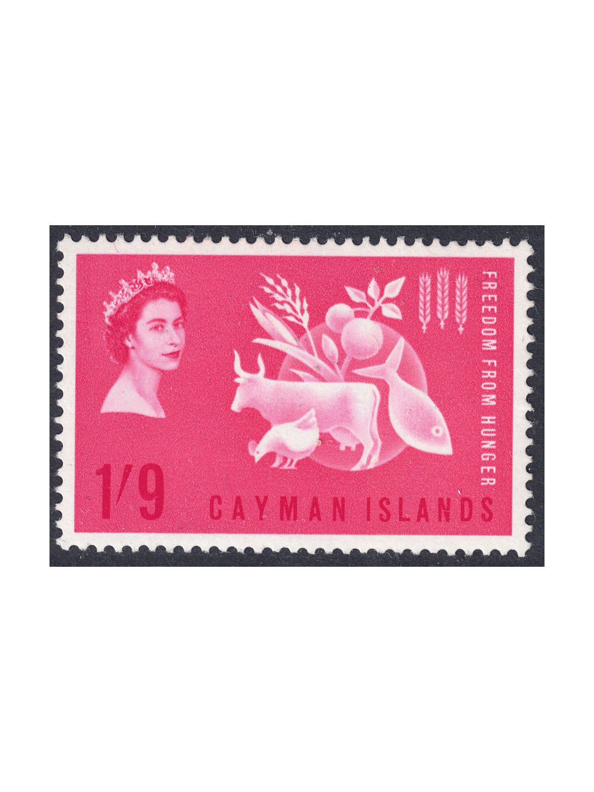 CAYMAN 1963 Campagna contro la fame MNH**