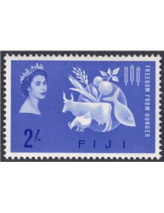FIJI 1963 Campagna contro la fame MNH**