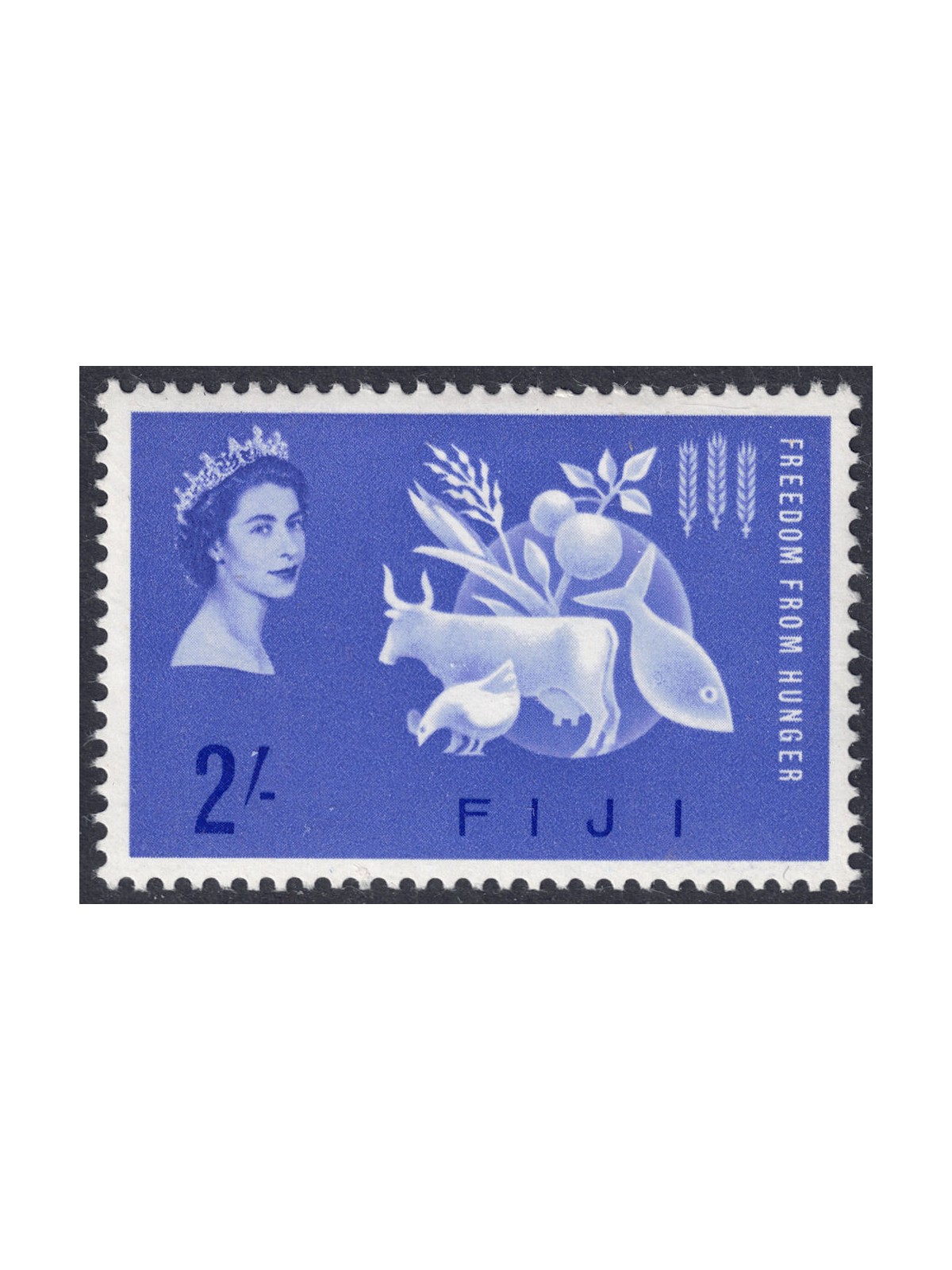 FIJI 1963 Campaign Against Hunger MNH**
