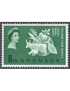 GRENADA 1963 Campaign against hunger MNH**