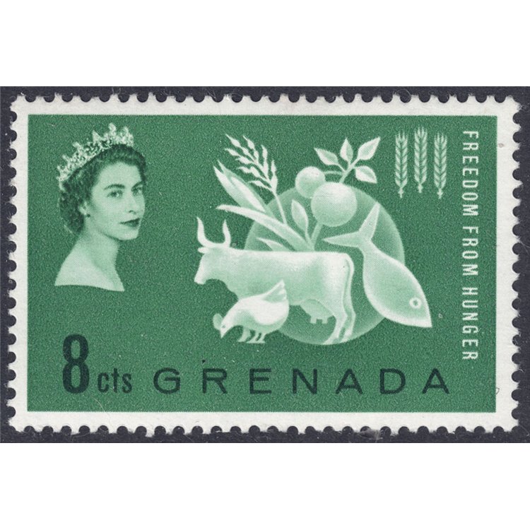 GRENADA 1963 Campaign against hunger MNH**
