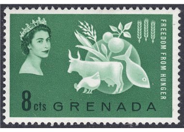 GRENADA 1963 Campaign against hunger MNH**