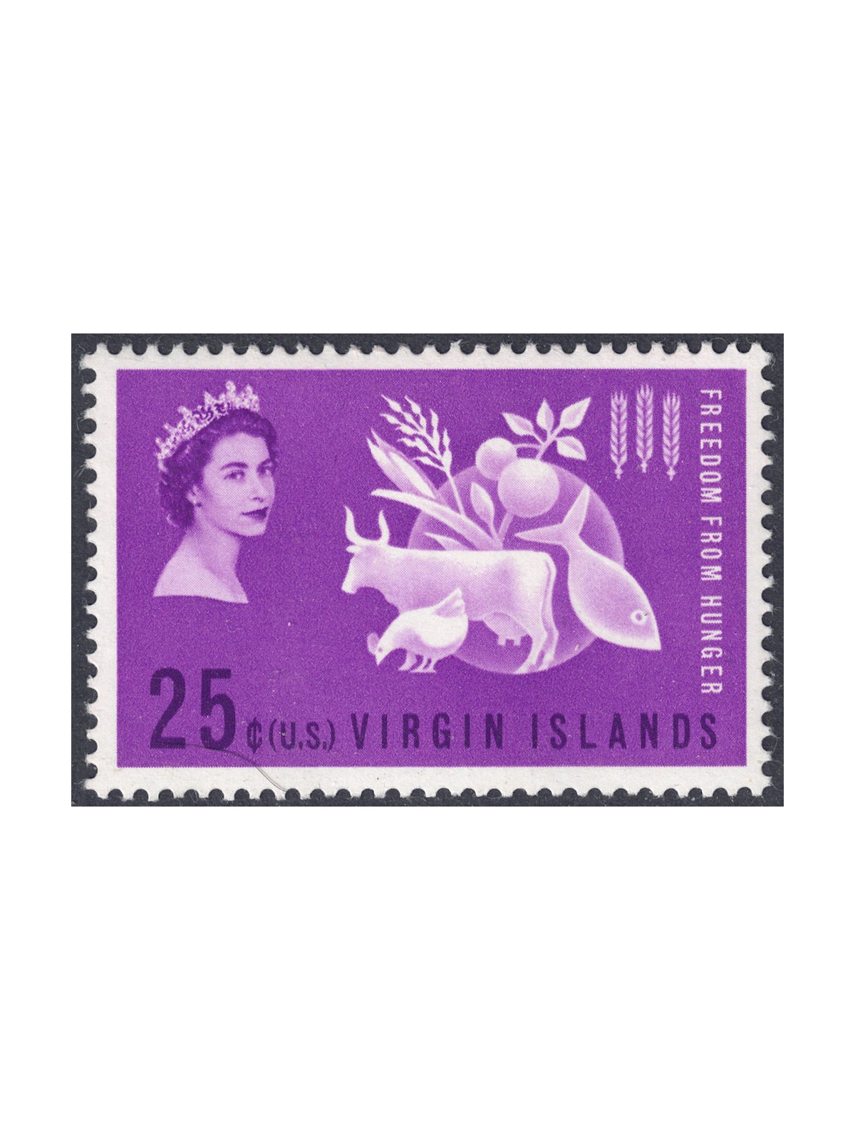 VIRGIN ISLANDS 1963 Campaign Against Hunger MNH**