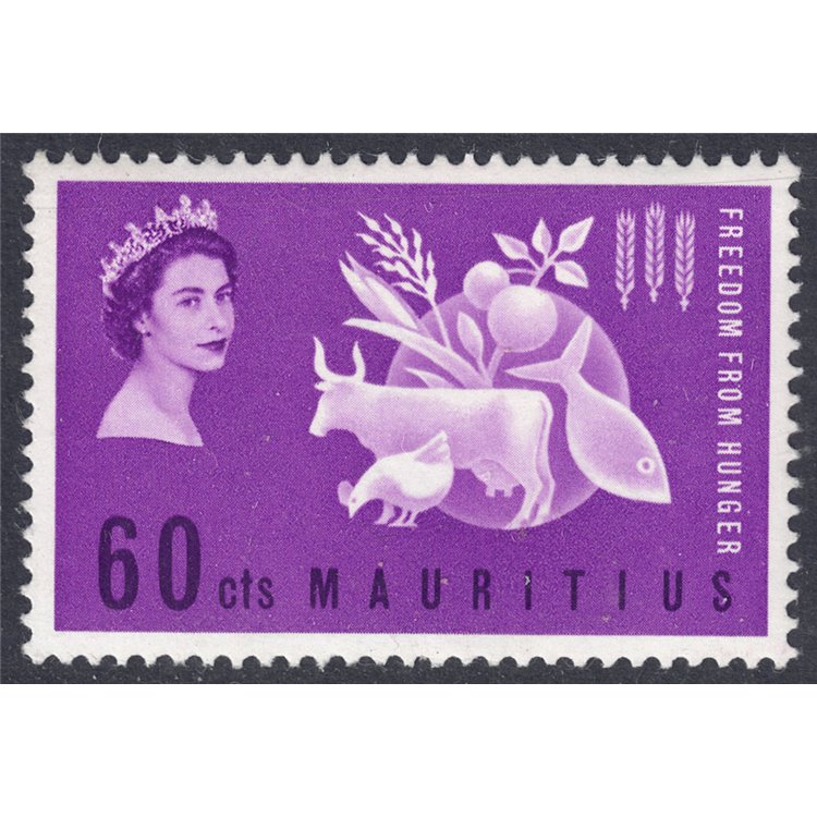 MAURITIUS 1963 Campagna contro la fame MNH**
