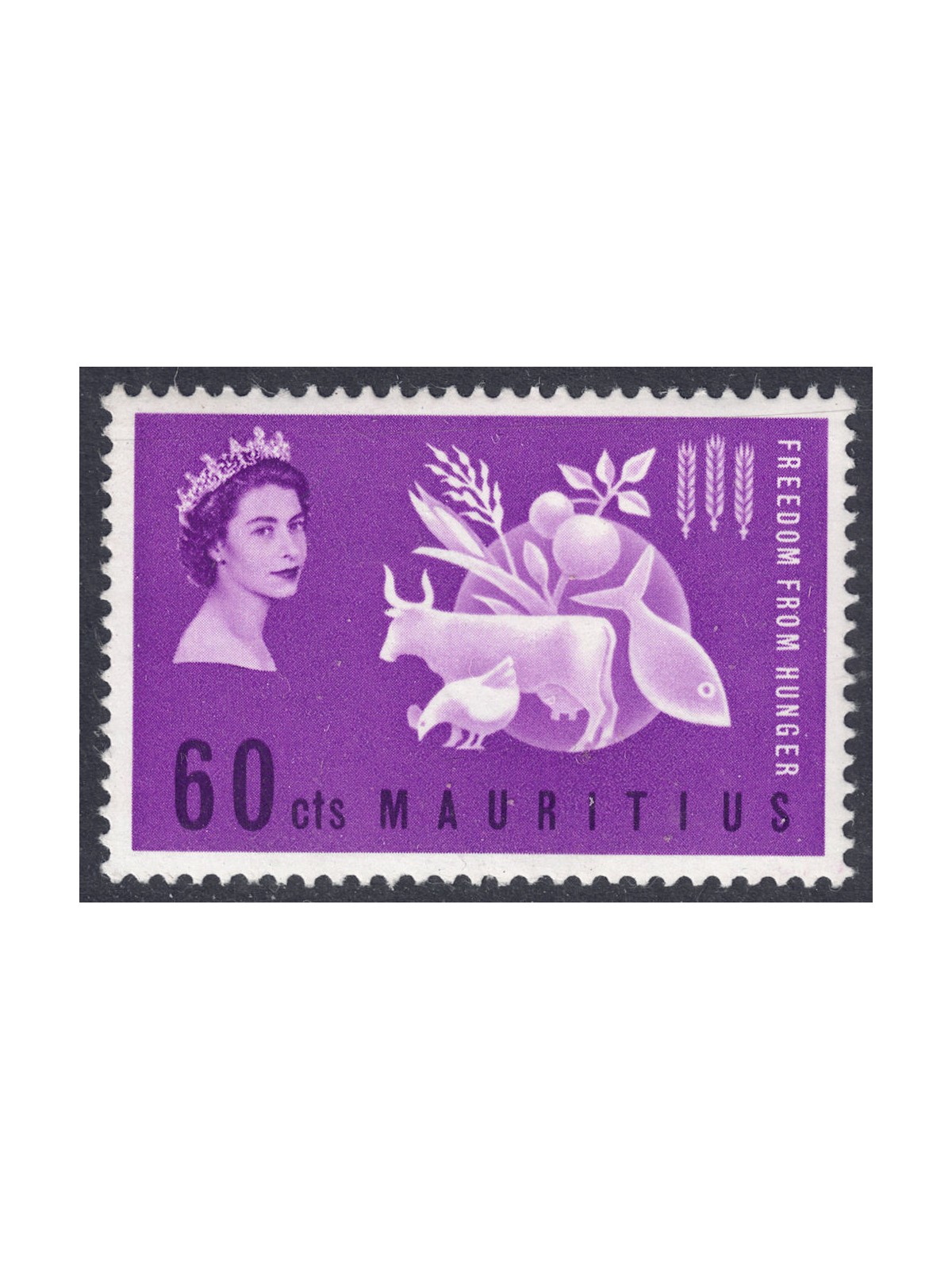 MAURITIUS 1963 Campagna contro la fame MNH**