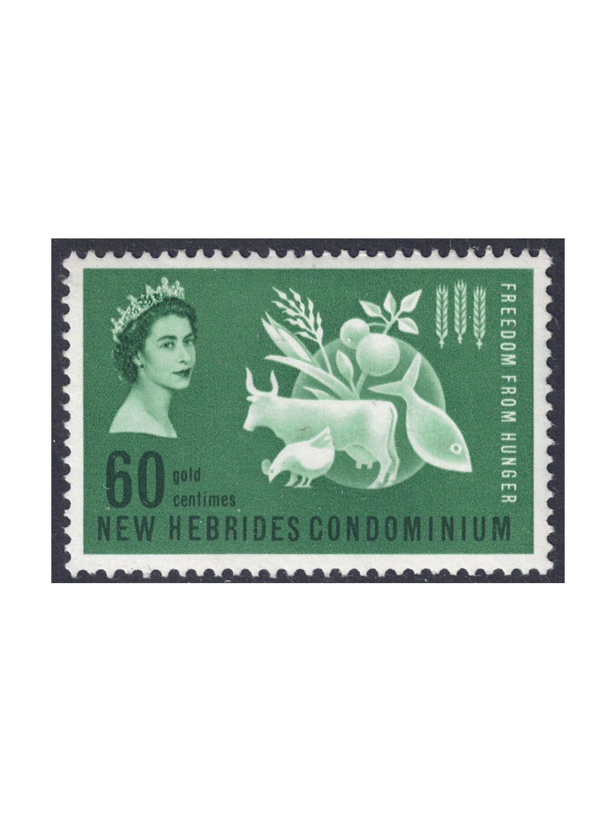 NEW HEBRIDES 1963 Campaign against hunger MNH**