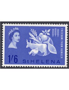 ST. HELENA 1963 Campagna contro la fame MNH**