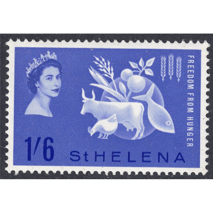 ST. HELENA 1963 Campaign against hunger MNH**