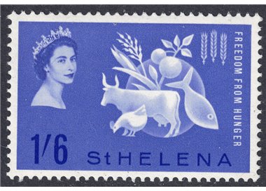 ST. HELENA 1963 Campaign against hunger MNH**