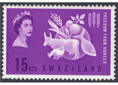 SWAZILAND 1963 Campagna contro la fame MNH**