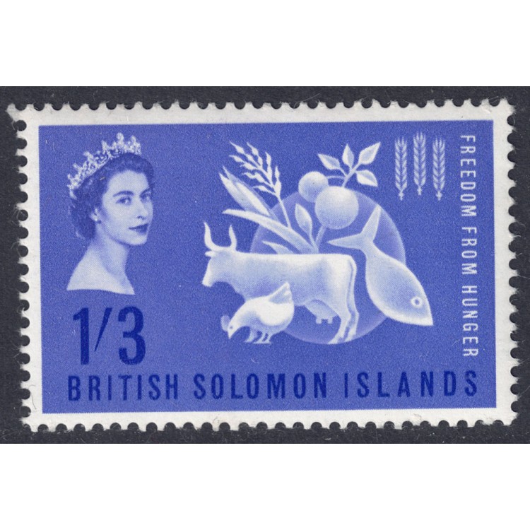 SOLOMON 1963 Campagna contro la fame MNH**
