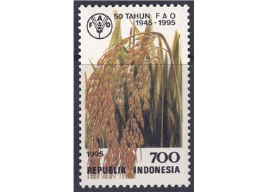INDONESIA 1995 Anniversario FAO MNH**