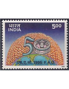 INDIA 1995 Anniversario FAO MNH**