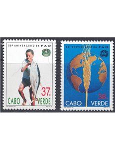 CAPE VERDE 1995 FAO Anniversary 2v MNH**