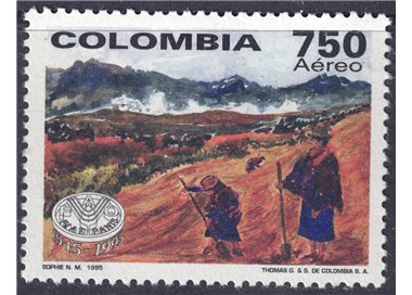 COLOMBIA 1995 Anniversary FAO MNH**
