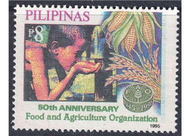 FILIPPINE 1995 Anniversario FAO MNH**