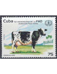 CUBA 1995 Anniversary FAO MNH**